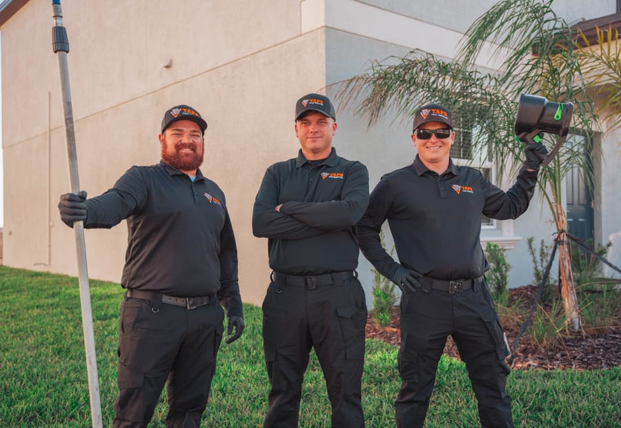 The Taps Pest Services crew serving the Tampa, FL area