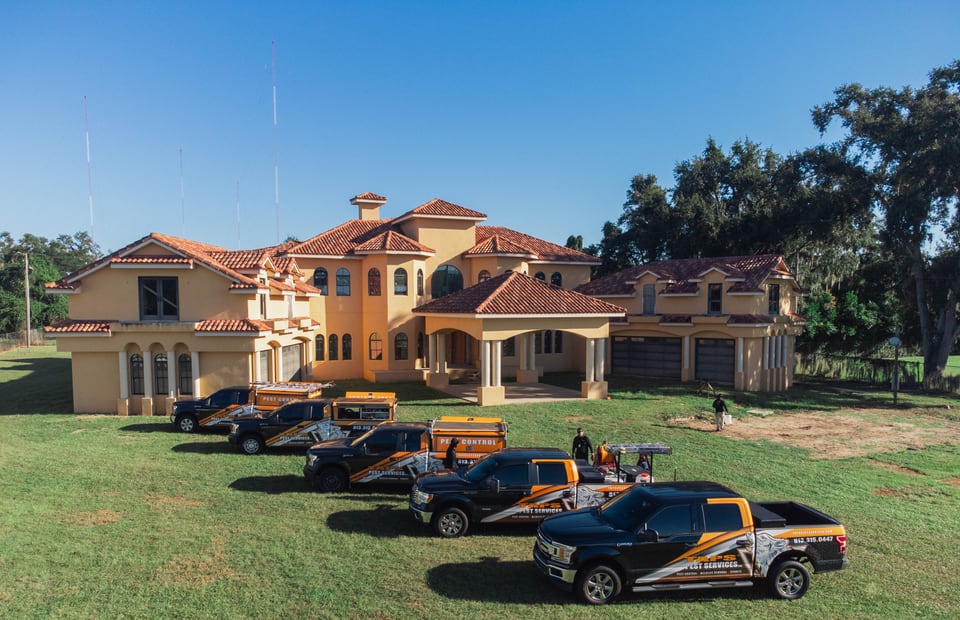 Taps Pest Services technician providing pest control in Port Richey, FL