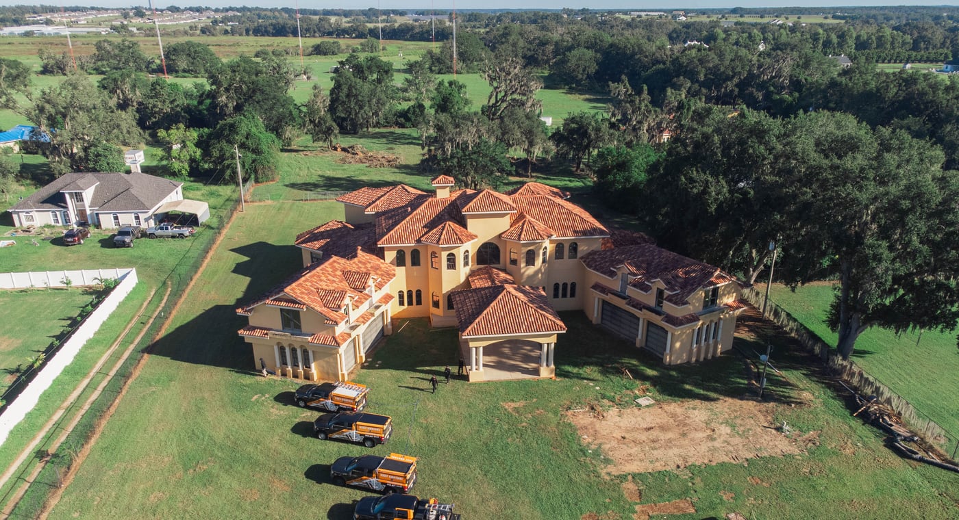 Aerial view of a multifamily commercial property in Tampa Bay protected by Taps Pest Services drywood termite treatment