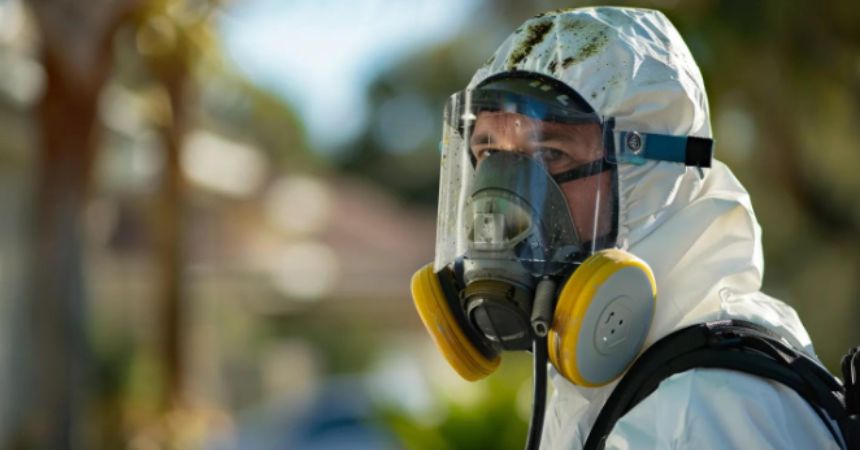 Mosquito Control In Florida | Keep Mosquitoes Away From Your Yard This Summer 3 mosquito control in florida. a professional mosquito control technician, clad in safety gear, confidently operates advanced pest control equipment in a well-organized urban outdoor setting, demonstrating the effectiveness of integrated pest management solutions in a florida neighborhood.