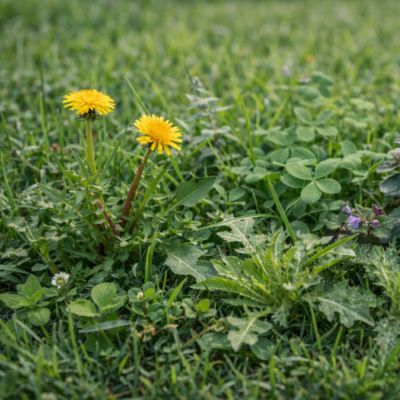 Riverview weed infestation lawn signs
